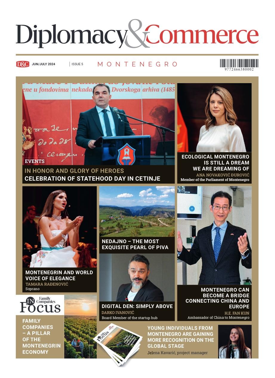 Diplomacy&Commerce - Montenegro - 5 - June-July 2024 - Cover