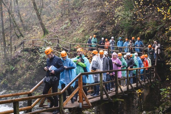 VIP visit to Vintgar Gorge foto Nik Bertoncelj